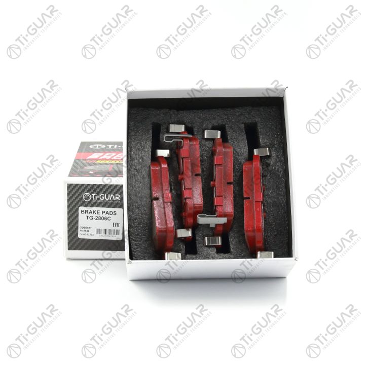 Тормозные колодки TG-2806C/PN2806 (КЕРАМИКА)* Ti·GUAR